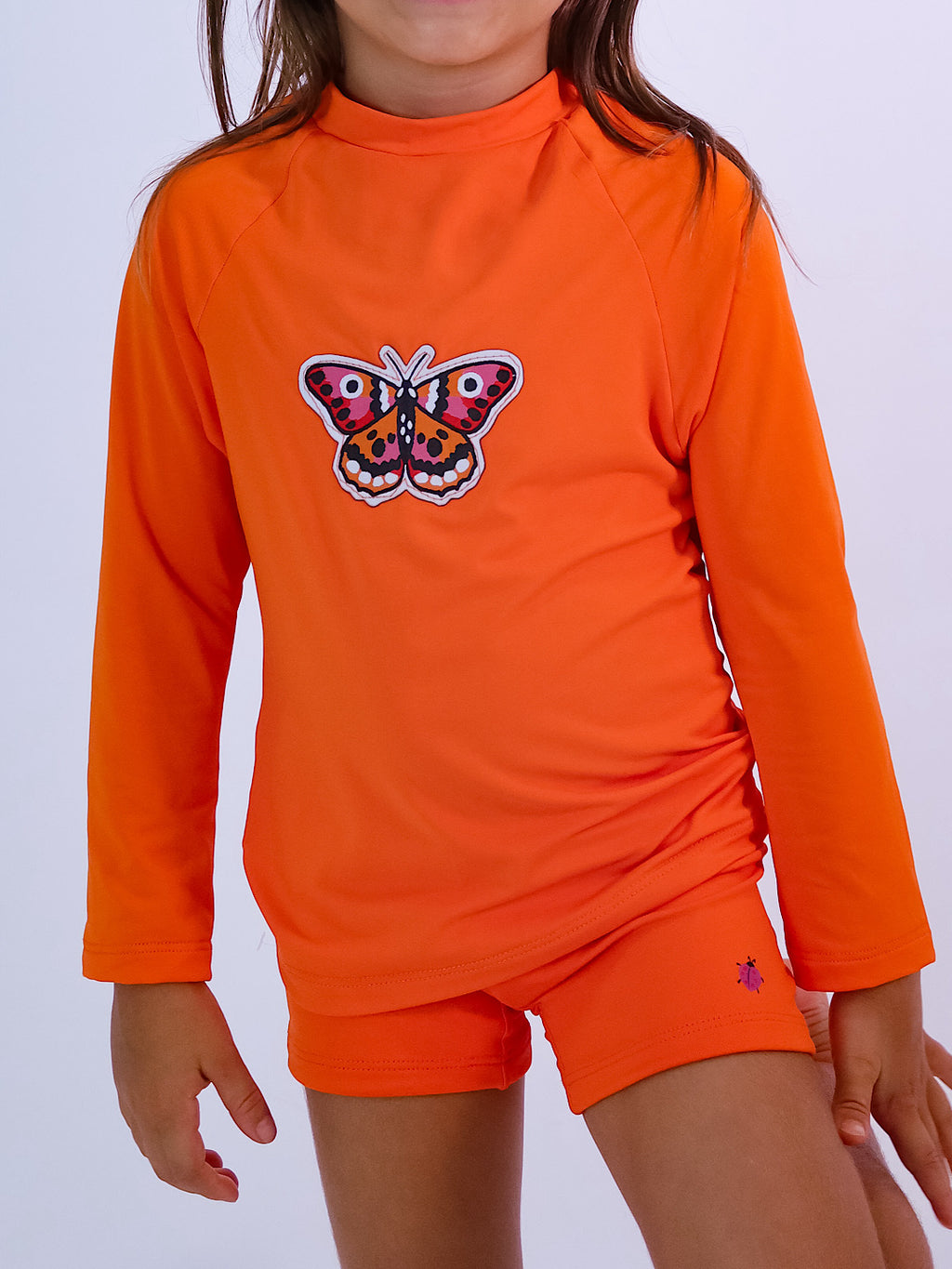 blusa uv tangerina