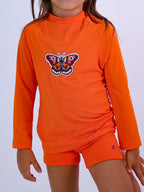 blusa uv tangerina