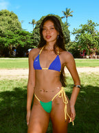 biquíni rihanna azul&verde brasil