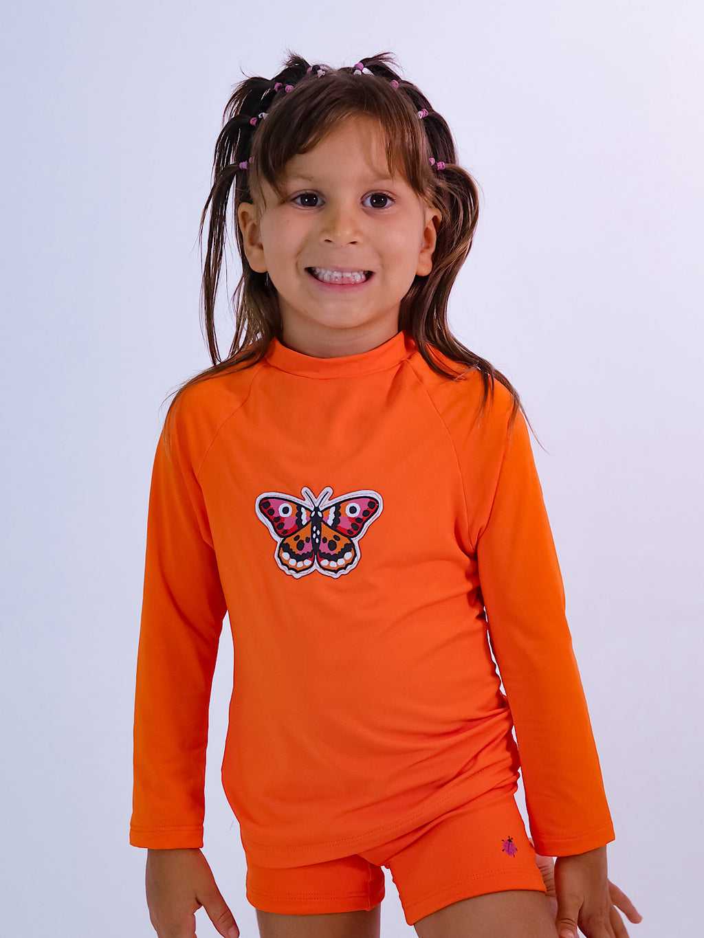 blusa uv tangerina