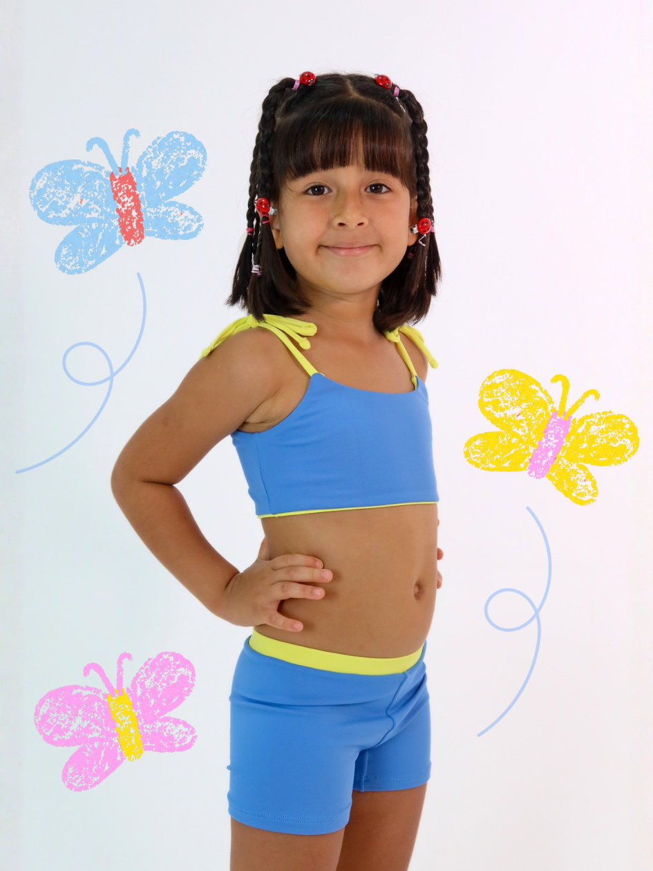 biquíni lulu azul índigo