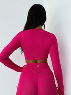 cropped jess fúcsia