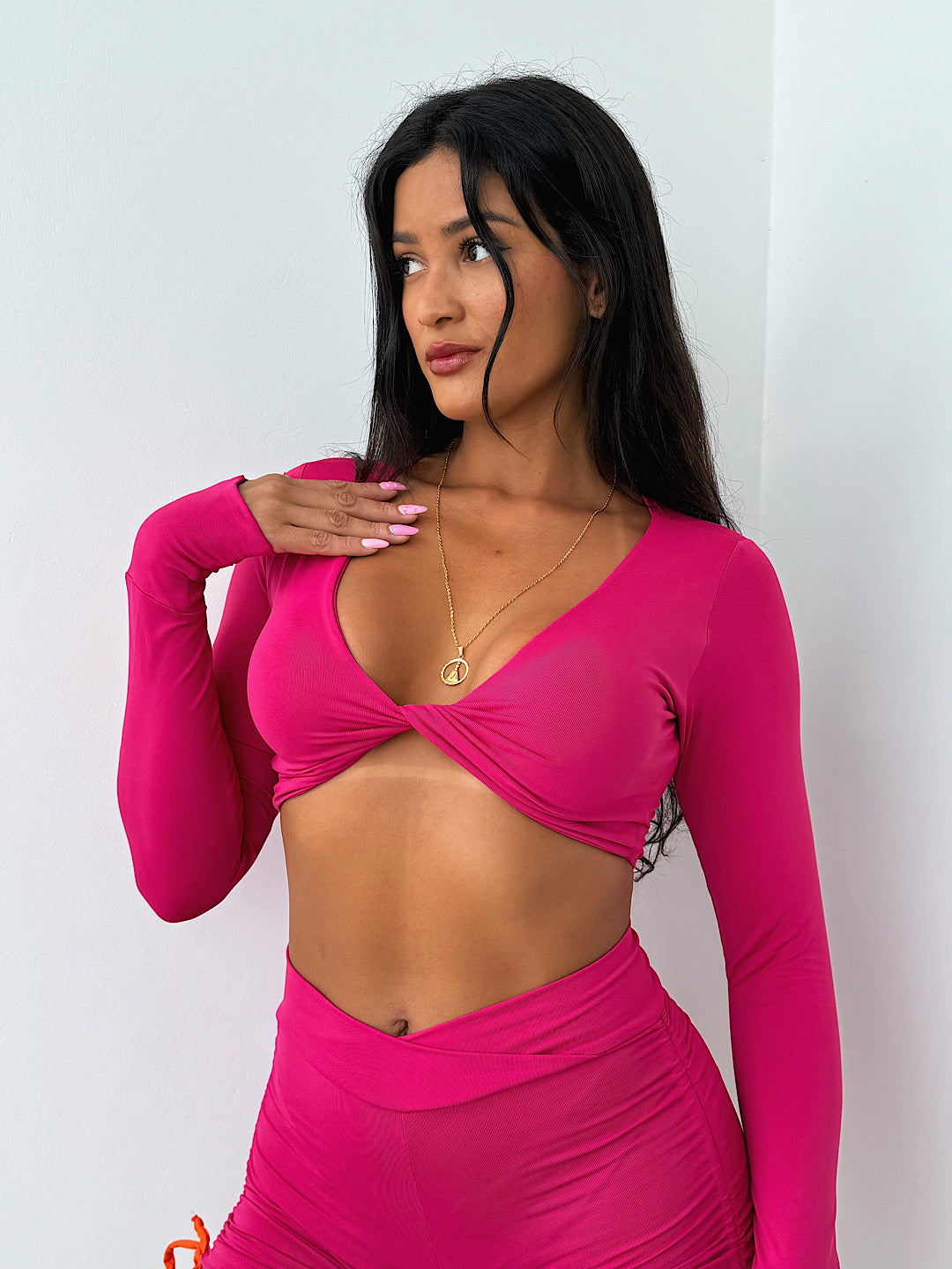 cropped jess fúcsia