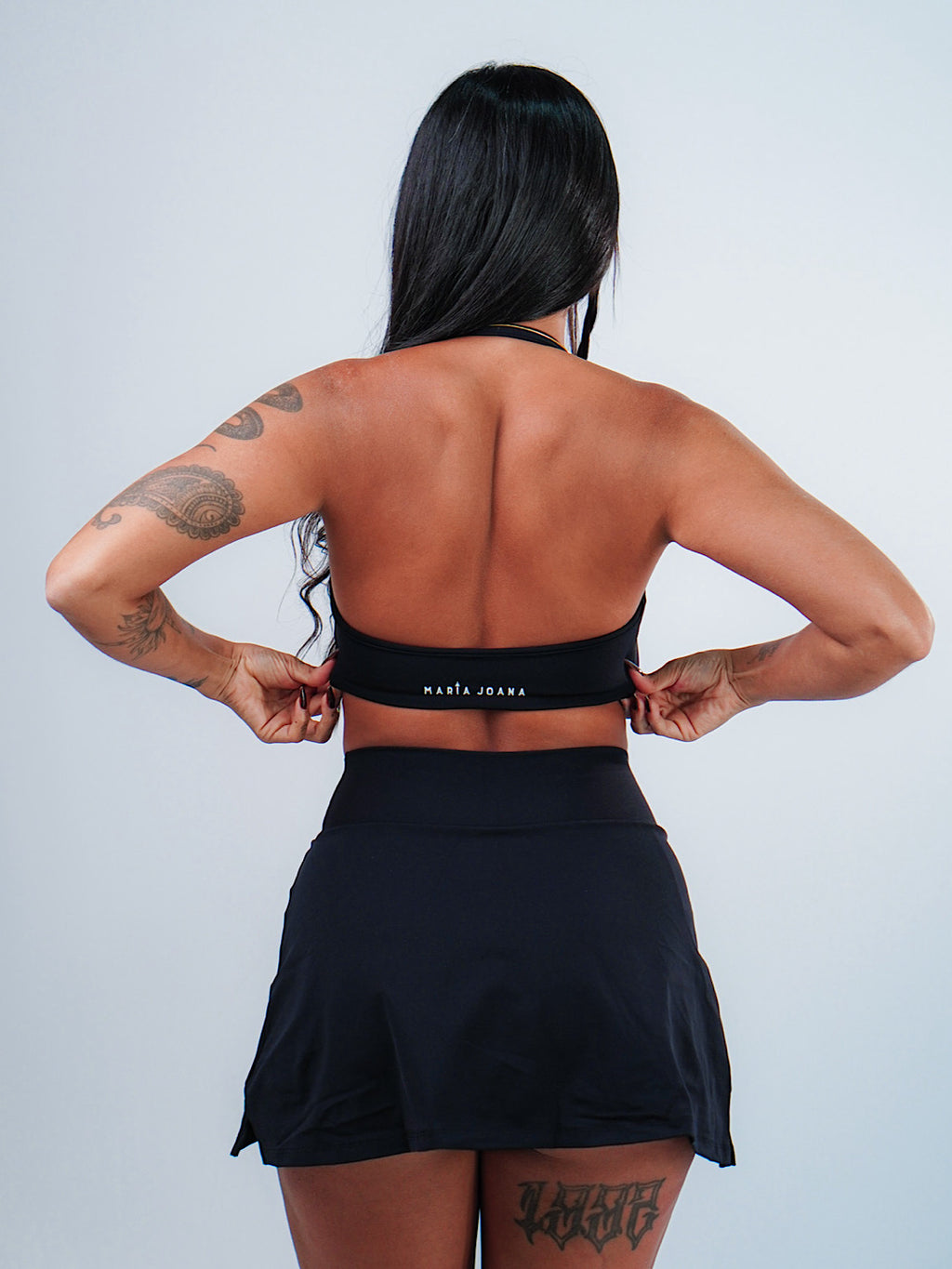 short saia preto