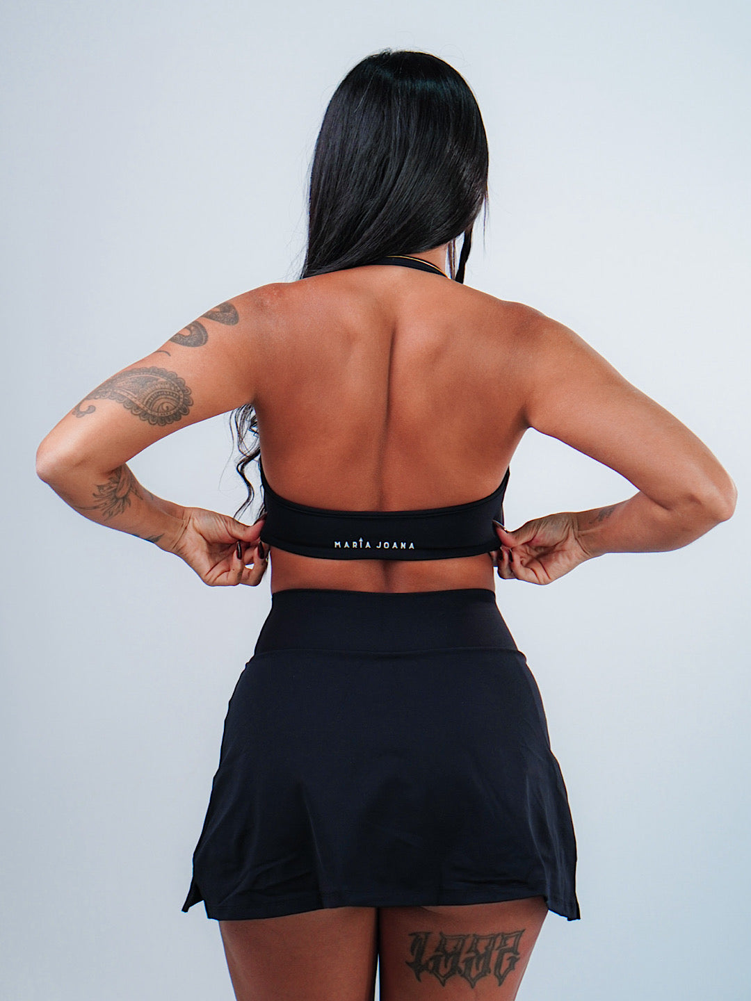 short saia preto