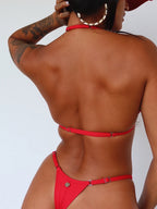 top fita vermelho