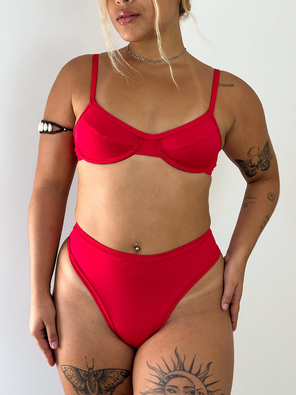 calcinha hot pants vermelha