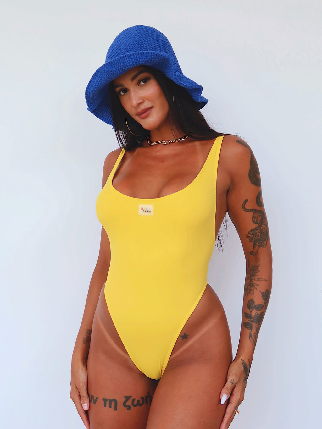 maiô basic amarelo brasil