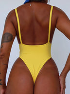 maiô basic amarelo brasil