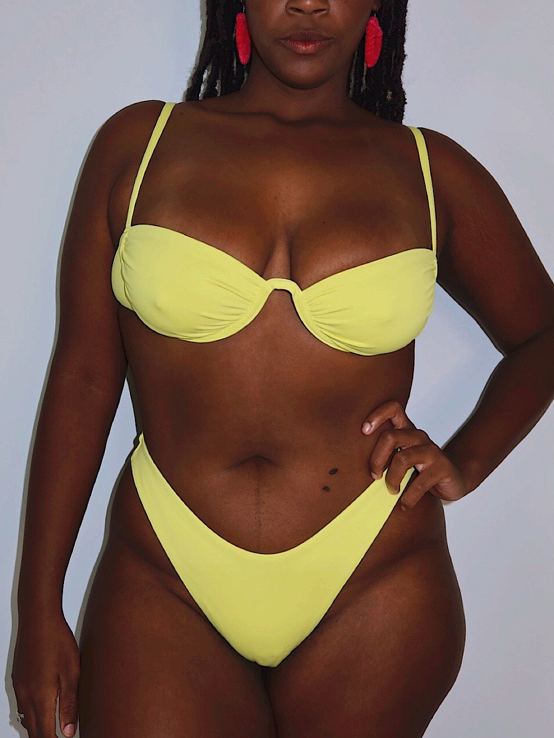 biquíni mel amarelo limão