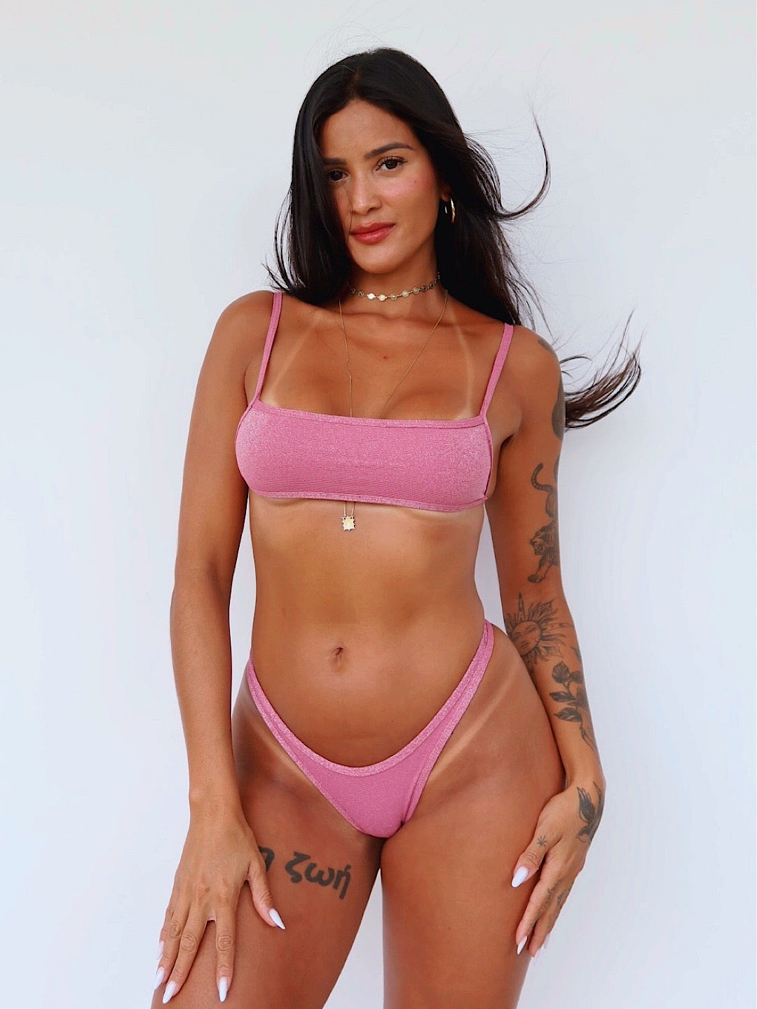 biquíni desejo coral shine