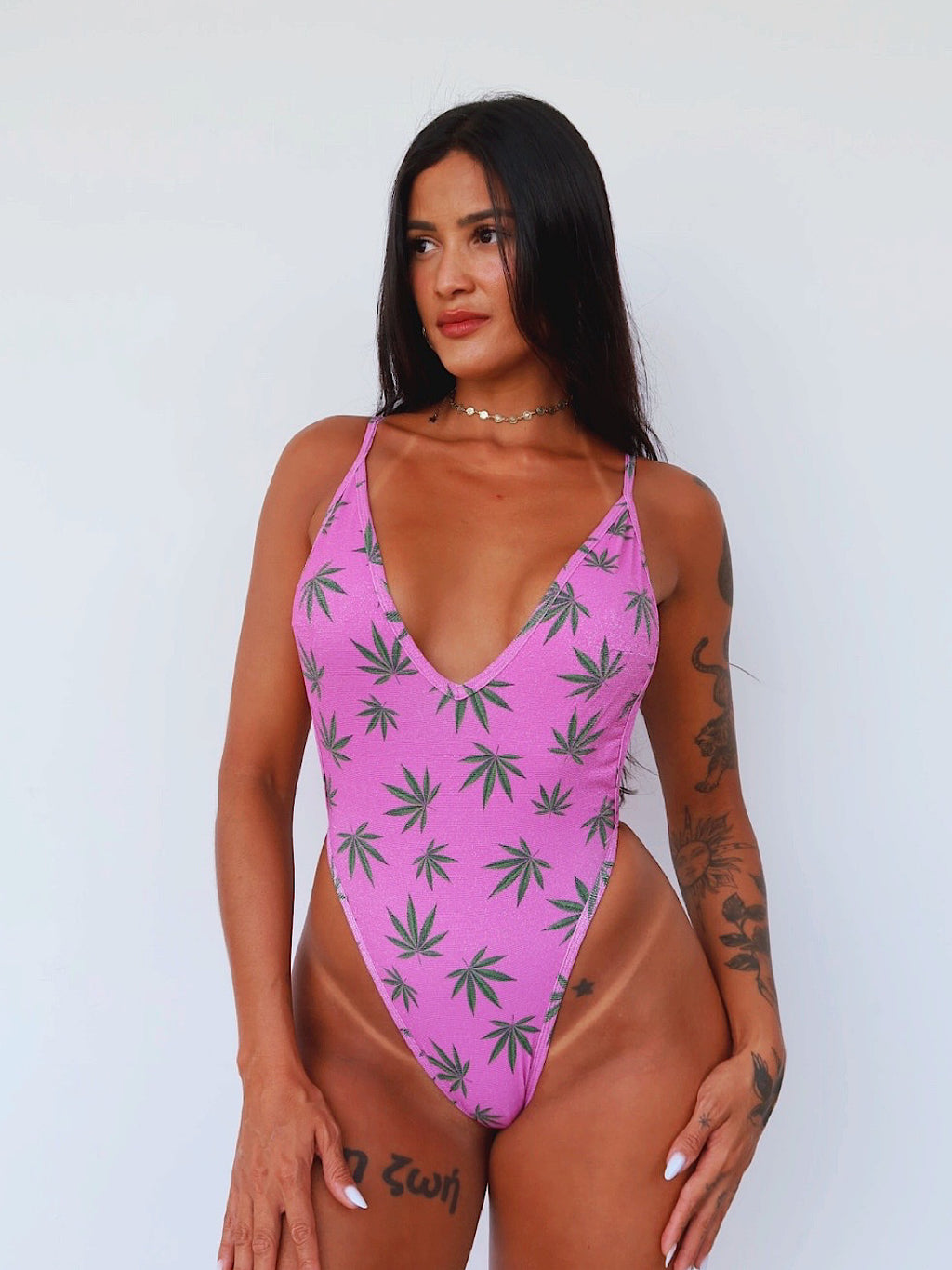 maiô aisha f1 pink