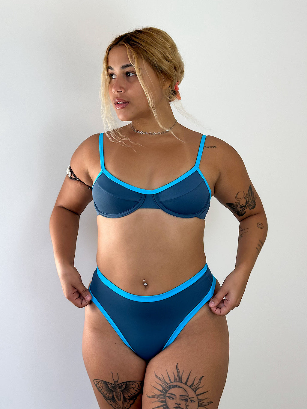 biquíni hot pants oceano