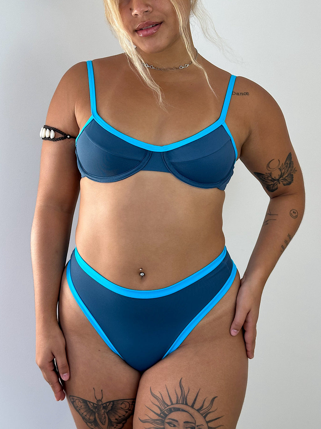 biquíni hot pants oceano