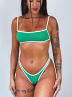 biquíni desejo verde&branco brasil