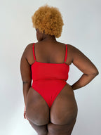 maiô zara vermelho