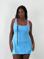 vestido tenista blue&pink