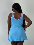 vestido tenista blue&pink