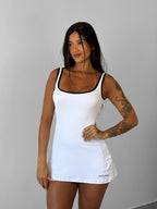 vestido tenista branco