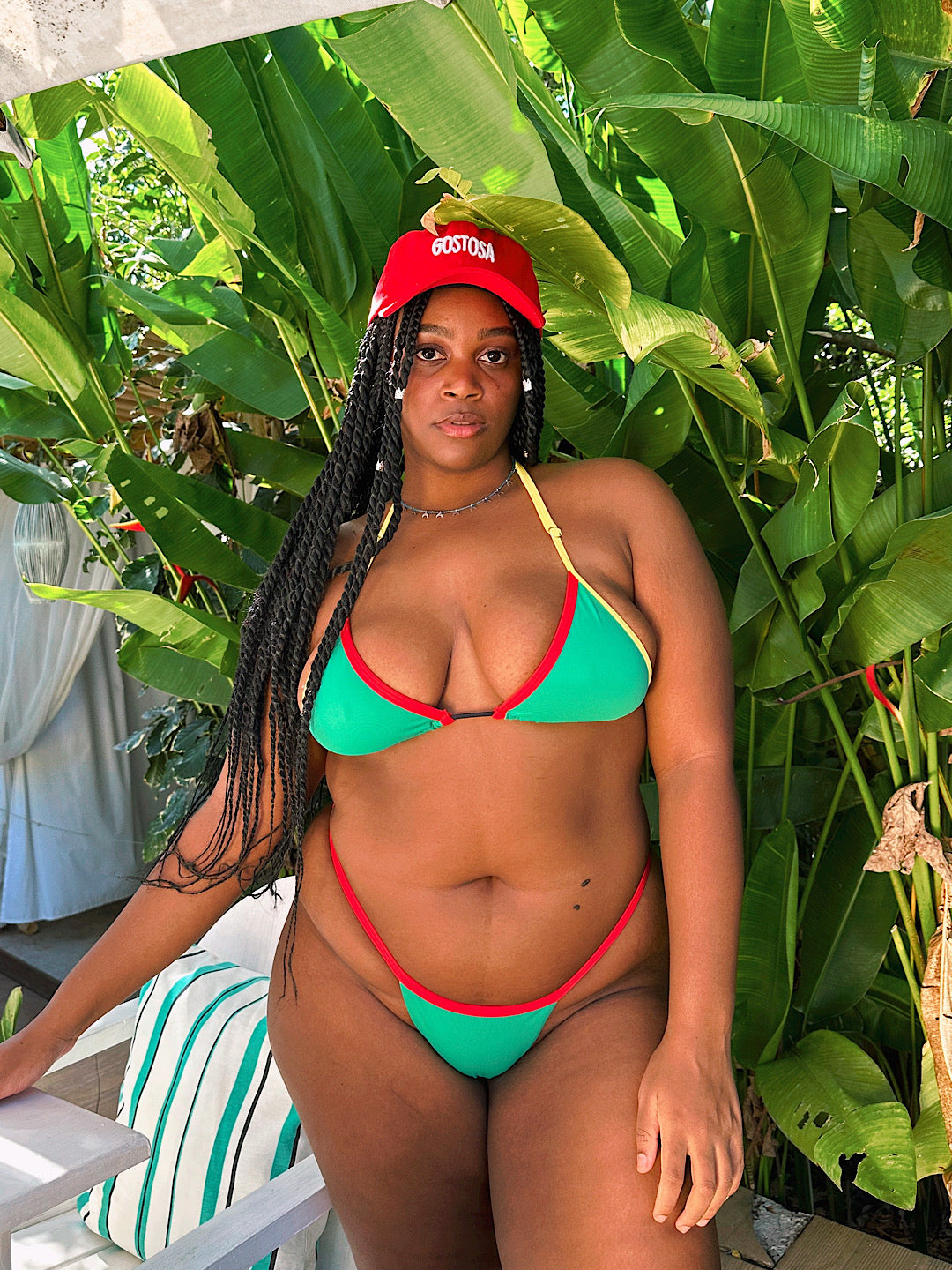 biquíni de fita jamaica