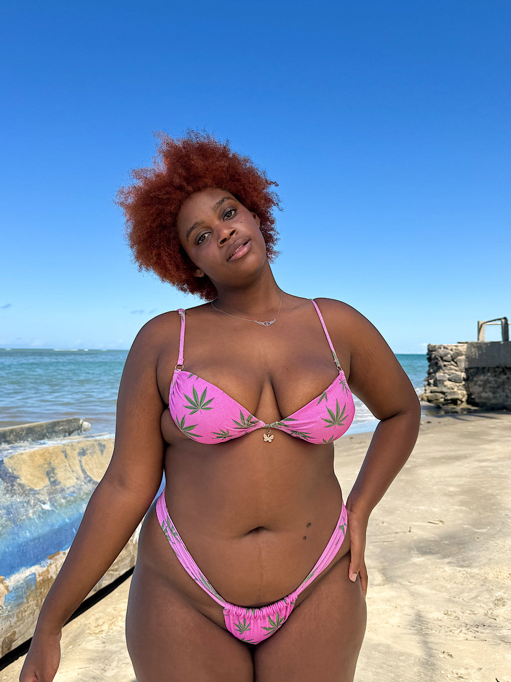 biquíni angel f1 pink