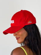 boné gostosa vermelho