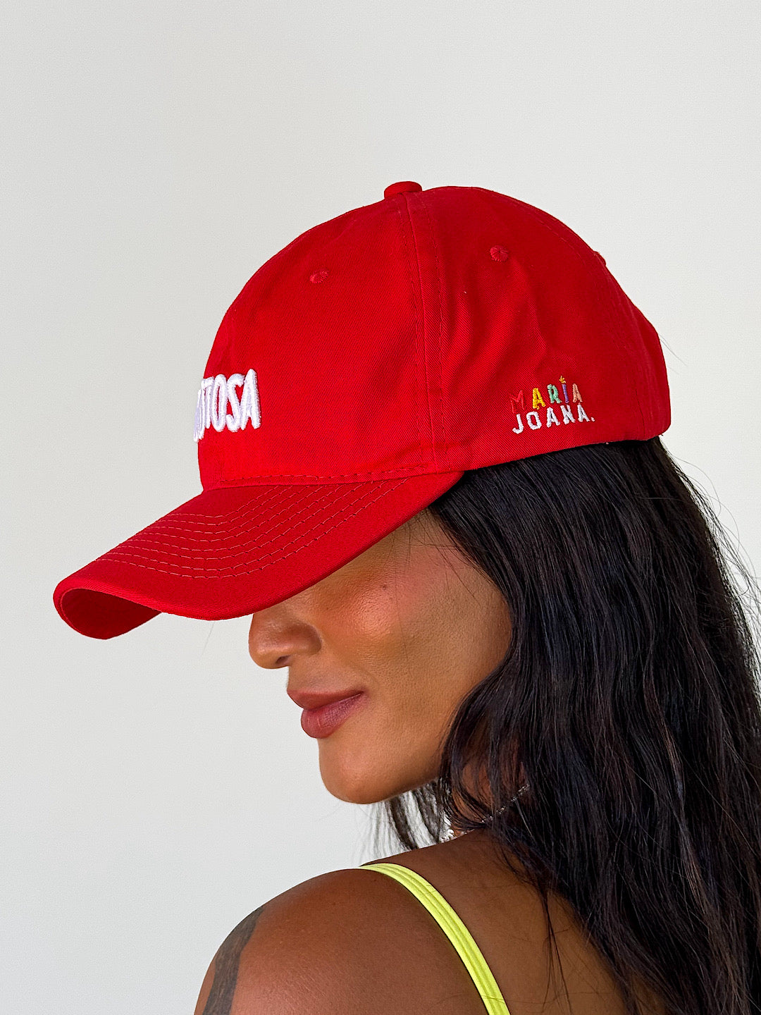 boné gostosa vermelho