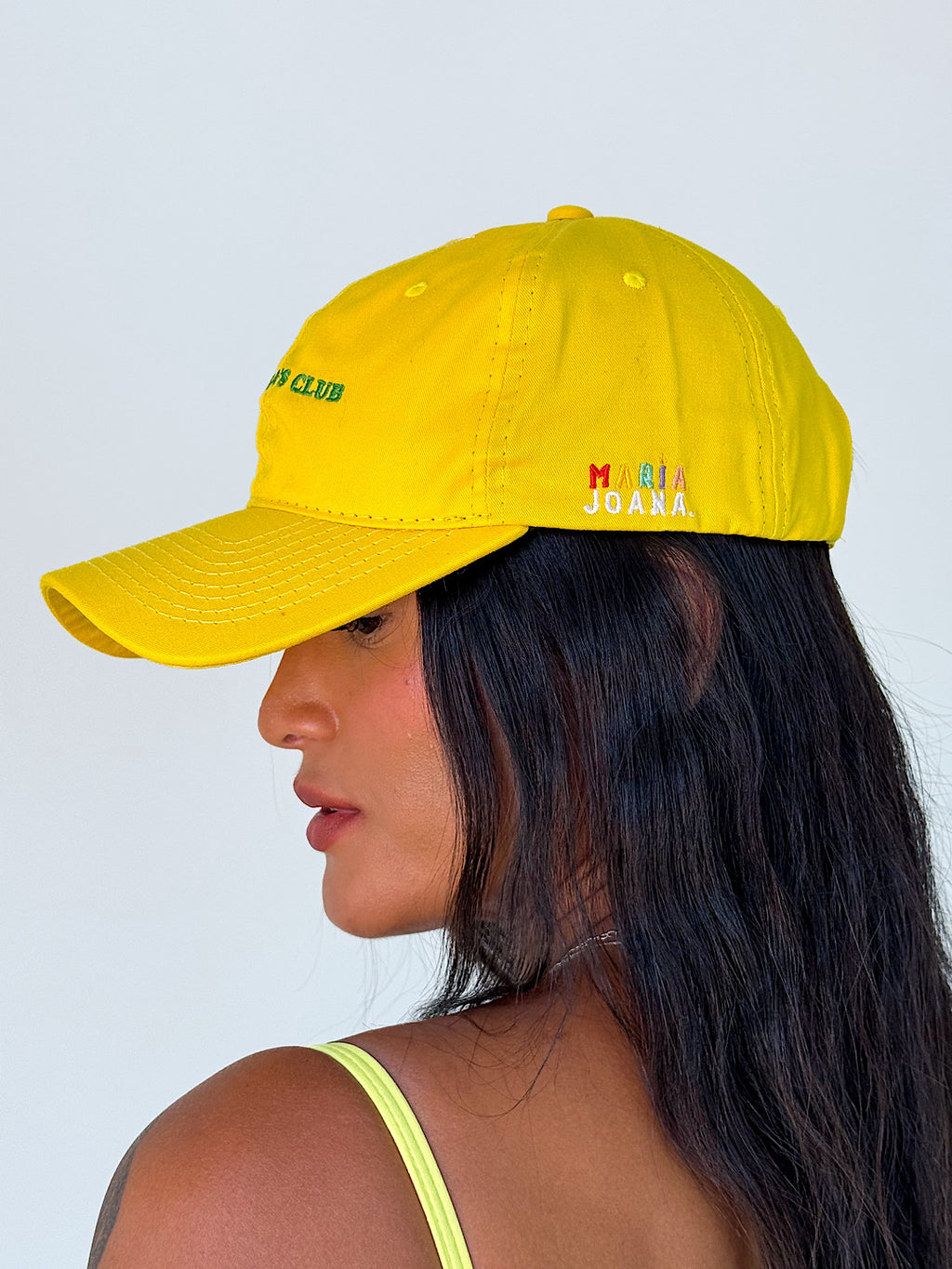boné gostosa's club amarelo