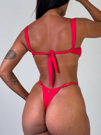 top cléo vermelho