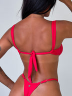 top cléo vermelho