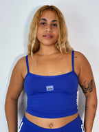 blusa basic azul bic