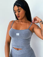 blusa basic cinza mescla