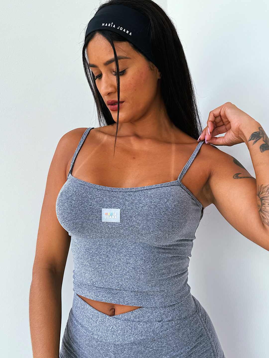 blusa basic cinza mescla
