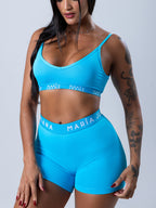 short action azul céu