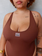 maiô basic marrom