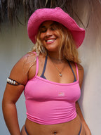 blusa basic rosa