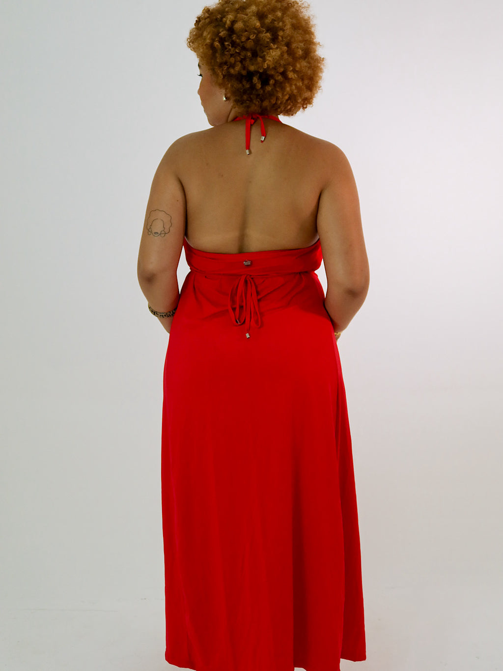 vestido ísis vermelho