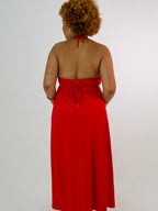 vestido ísis vermelho