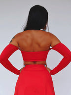 top carol vermelho