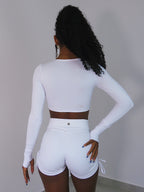 short aura branco