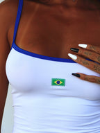 blusa basic brasil branca